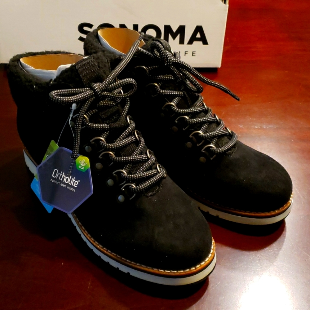 Sonoma Boots, Size 7.5 Ortholite ECO